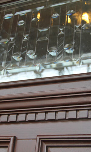 Beveled Door Glass Insert