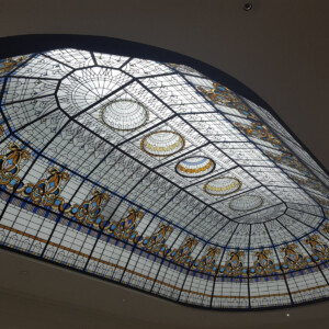 Custom Stained Glass Skylight Design